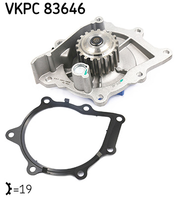 SKF VKPC 83646 Waterpomp